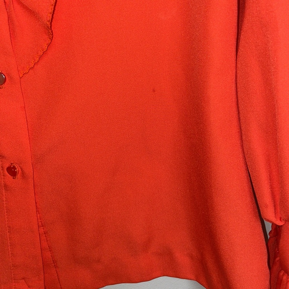 Vintage Judy Bond Blouse Size 6-8 - Picture 6 of 6